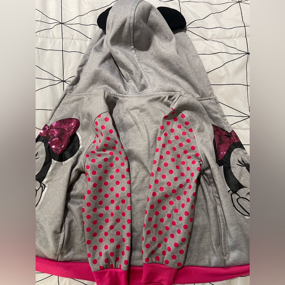 Minnie Mouse zip hoodie - Picture 2 of 4